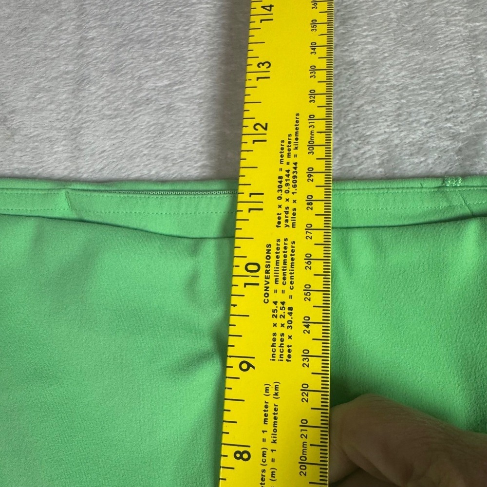 NWOT Athleta Womens Elation Colorblock 7/8 Tight Legging Green Large - Picture 10 of 11